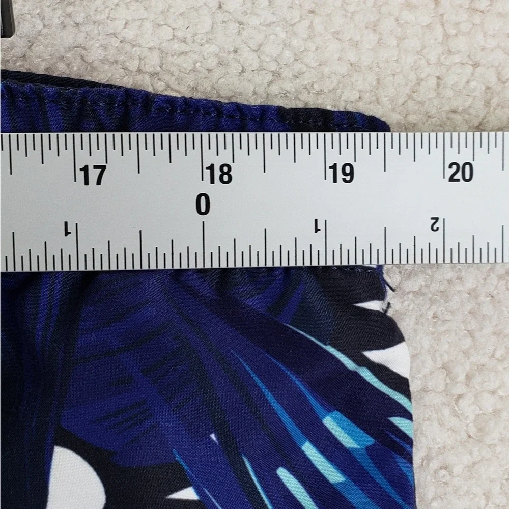 Paisley & Gray Tropical Hibiscus Swim Trunks Mens XL Blue Floral Beach Summer